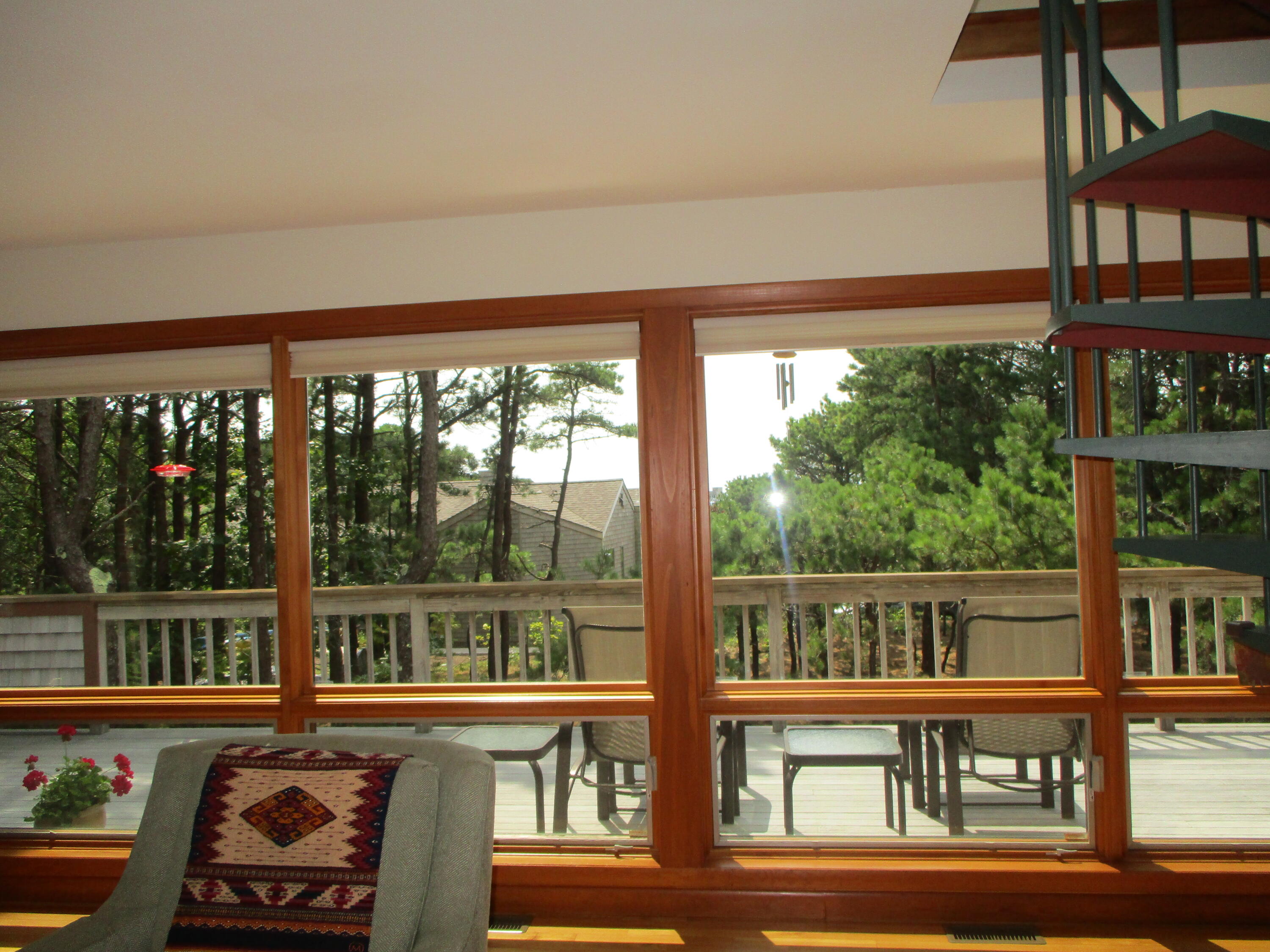 55 Lookout Road Wellfleet, MA 02667 - Photo 10 of 13 a view of a city from a balcony