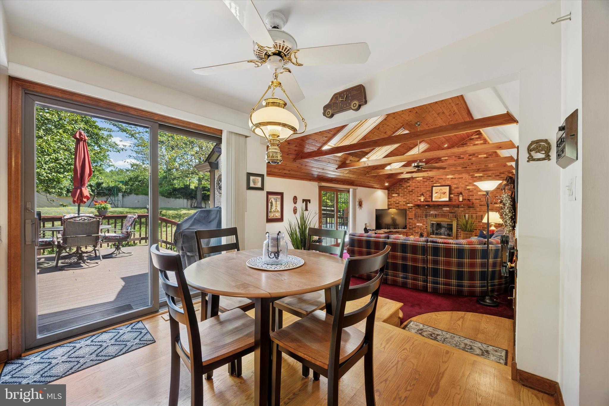 773 Beatty View Road Springfield, PA 19064 - Photo 21 of 66 Eating area with slider doors to deck