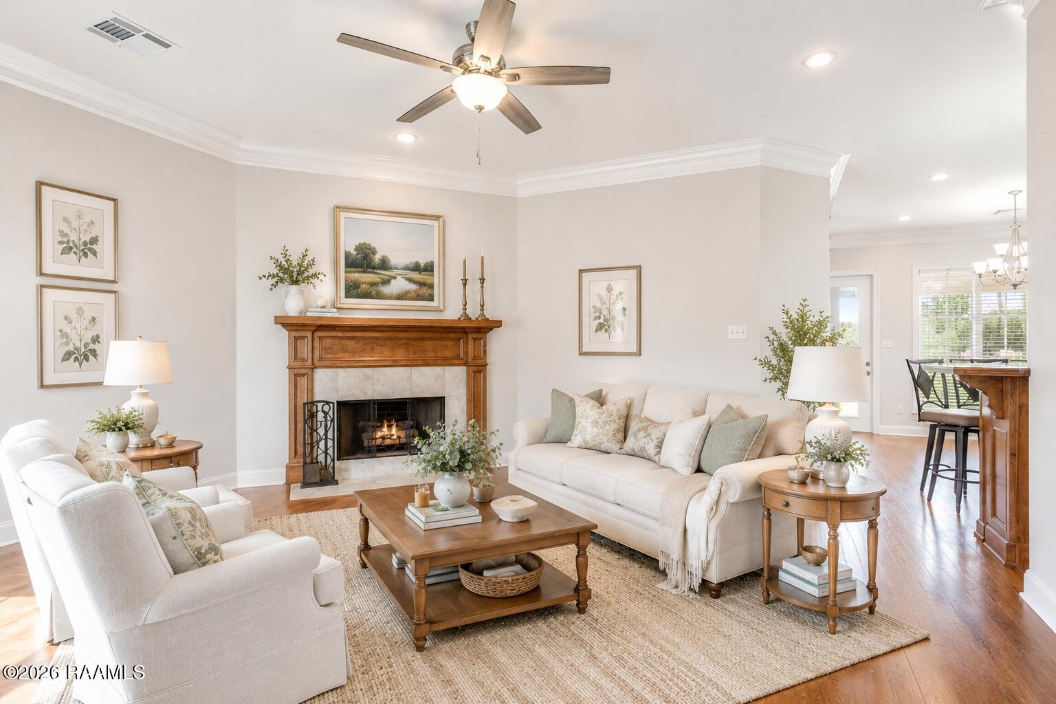 105 Rodeo Drive Lafayette, LA 70508 - Photo 4 of 27 Living Room Furnished