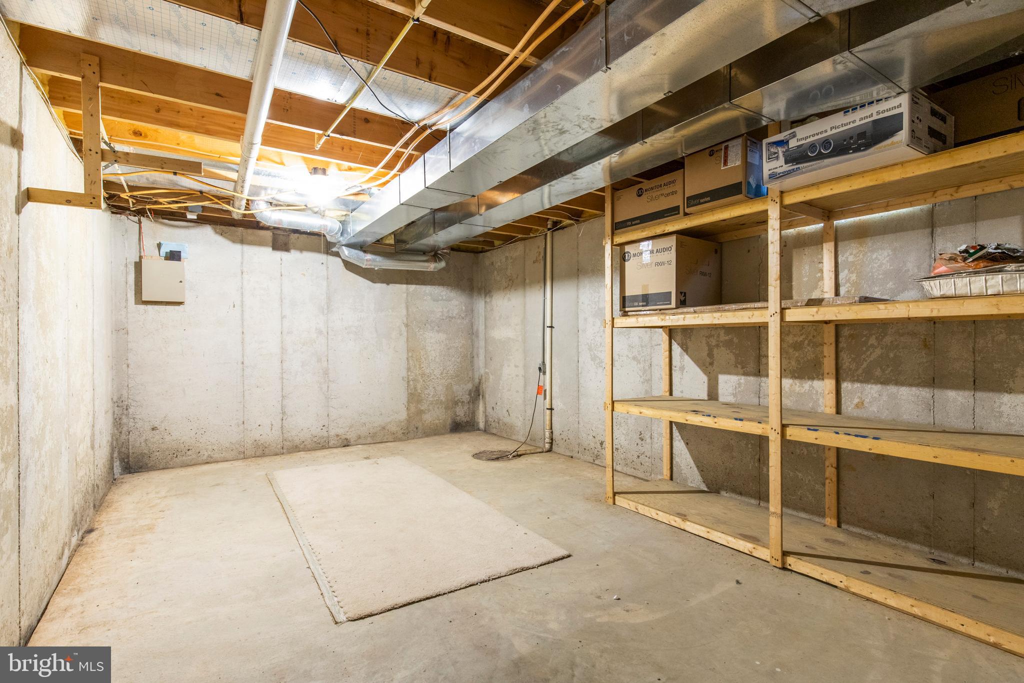 157 Milbury Road Coatesville, PA 19320 - Photo 28 of 32 Unfinished Basement with Storage