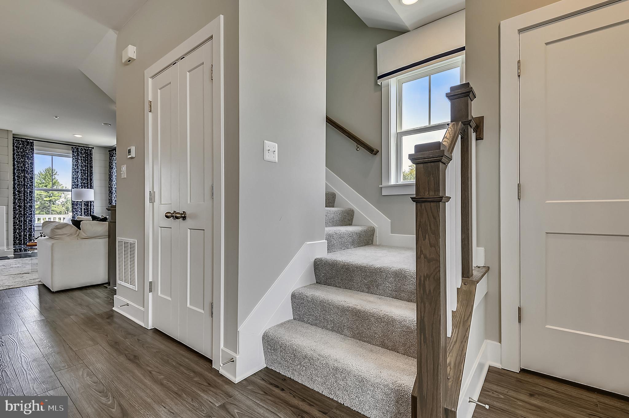 16601 Breezeway Alley Accokeek, MD 20607 - Photo 20 of 34 a view of entryway and hall with wooden floor