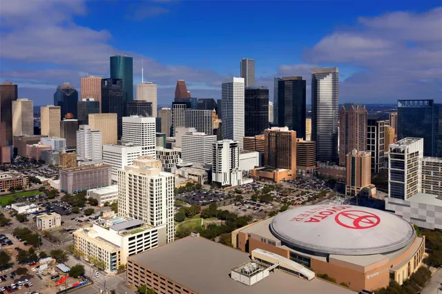 a outdoor space with lots of appliances