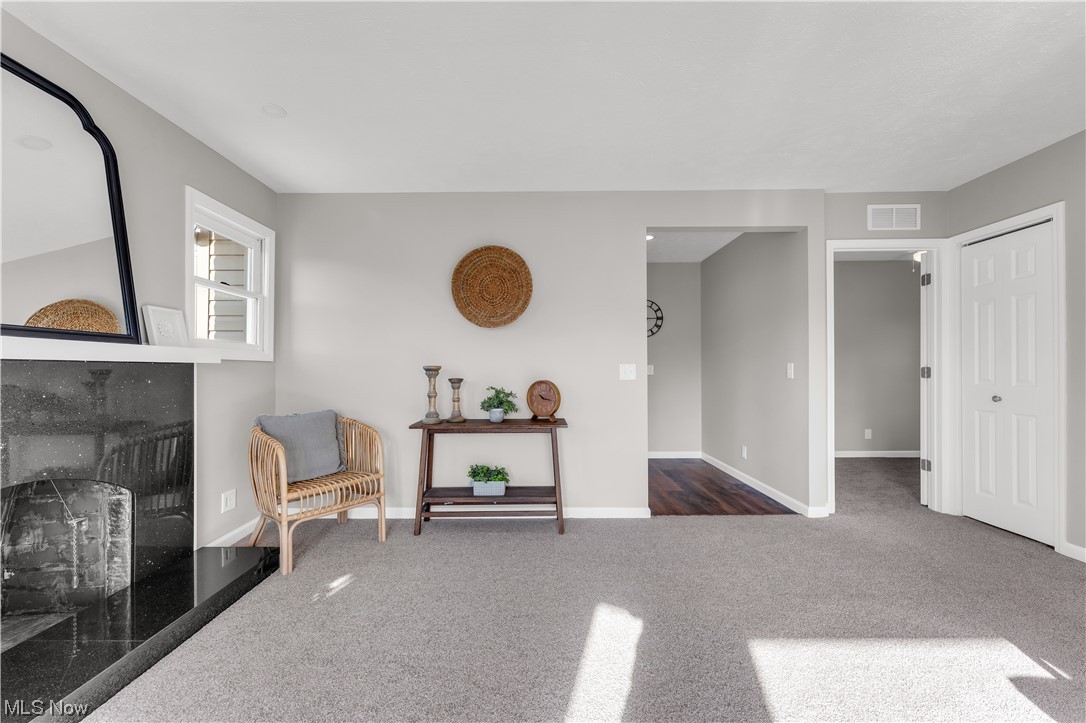 7501 Southland Road Mentor, OH 44060 - Photo 10 of 21 Sitting room featuring dark colored carpet