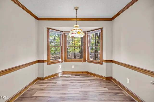 a view of an entryway with a window