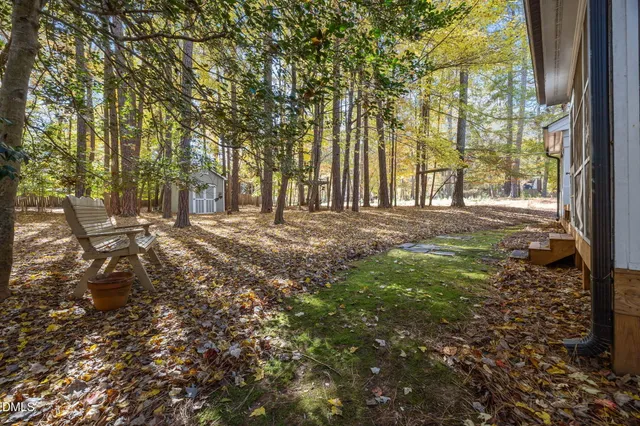 a view of outdoor space with trees