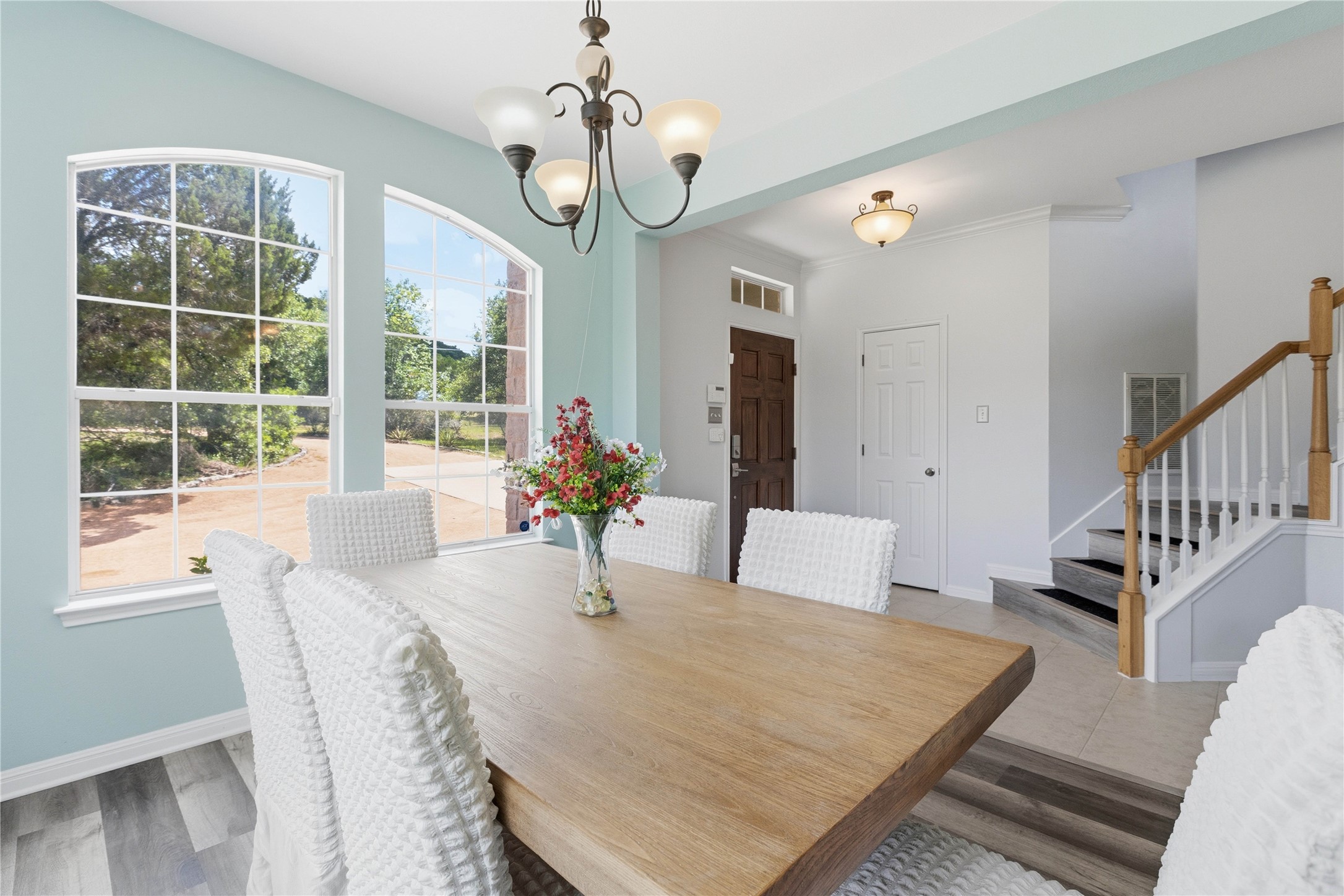 8122 Lime Creek Road Volente, TX 78641 - Photo 6 of 40 Entry to formal dining area with lots of natural light