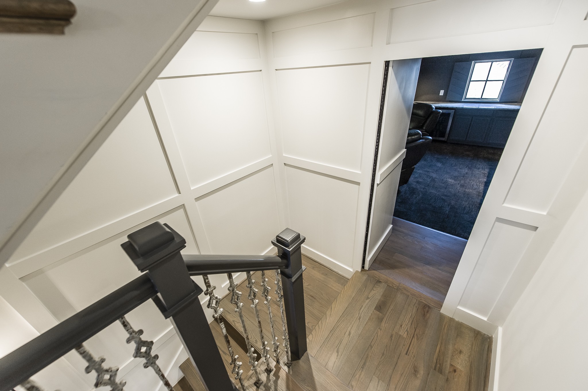1132 Glenwood Avenue Nashville, TN 37204 - Photo 46 of 61 a view of a hallway view with wooden floor and staircase