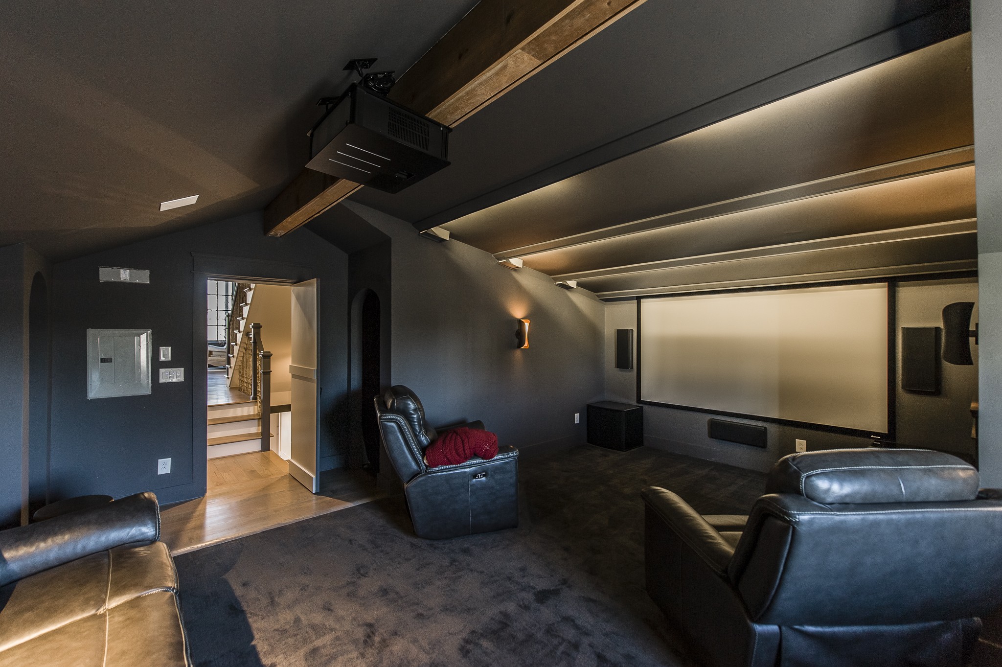 1132 Glenwood Avenue Nashville, TN 37204 - Photo 54 of 61 a living room with furniture and a flat screen tv