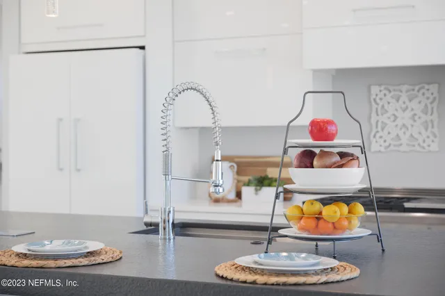 an aerial view of a play ground