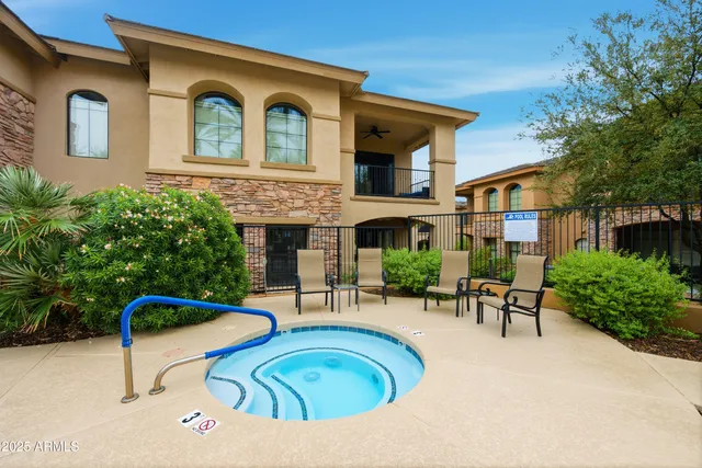 a house view with a outdoor space