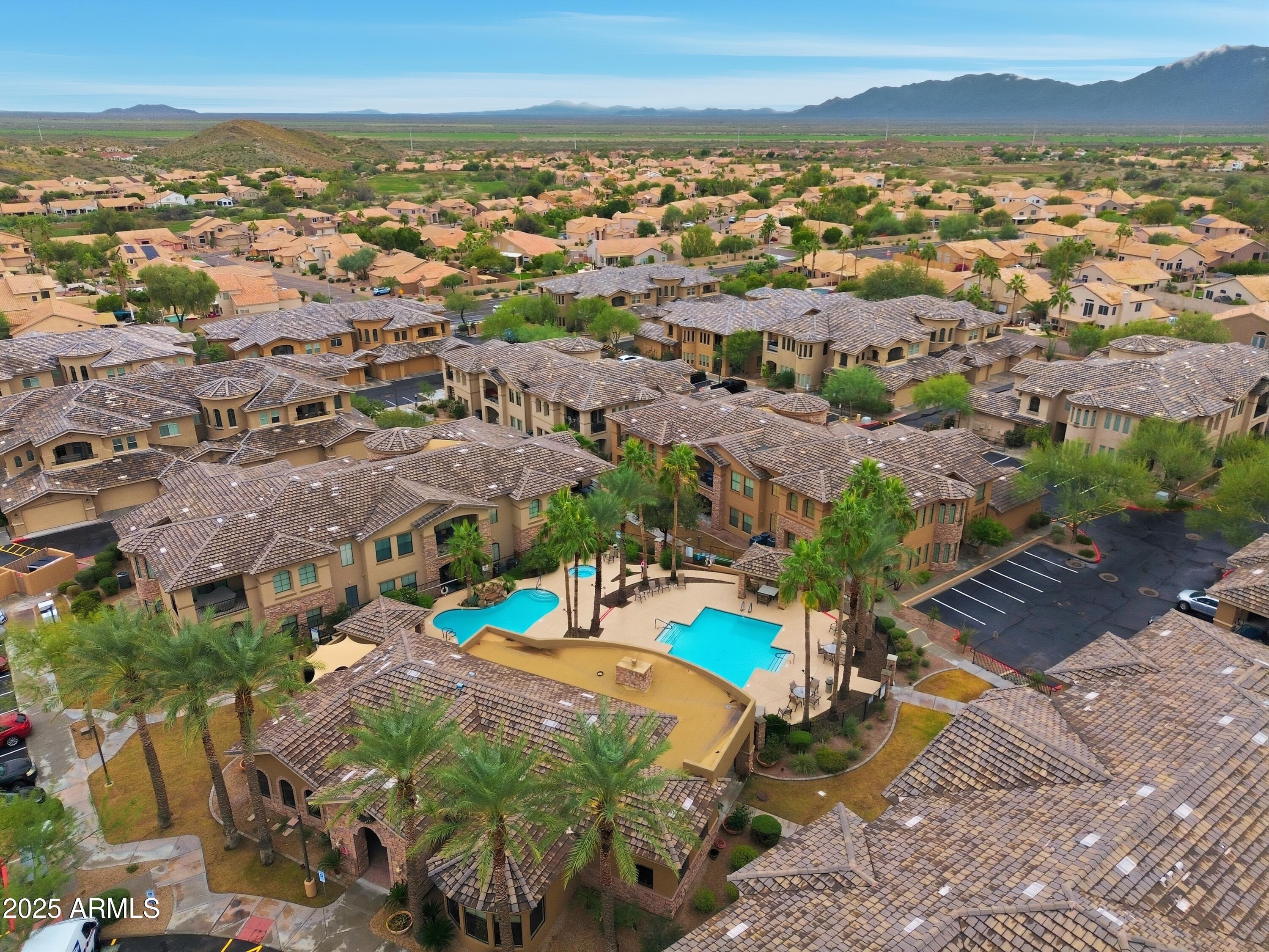 15550 South 5th Avenue, Unit 159 Phoenix, AZ 85045 - Photo 38 of 44 an aerial view of residential houses with outdoor space