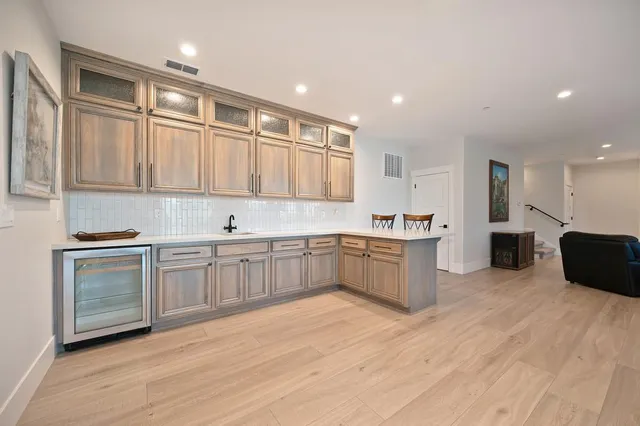 a view of a house with a patio