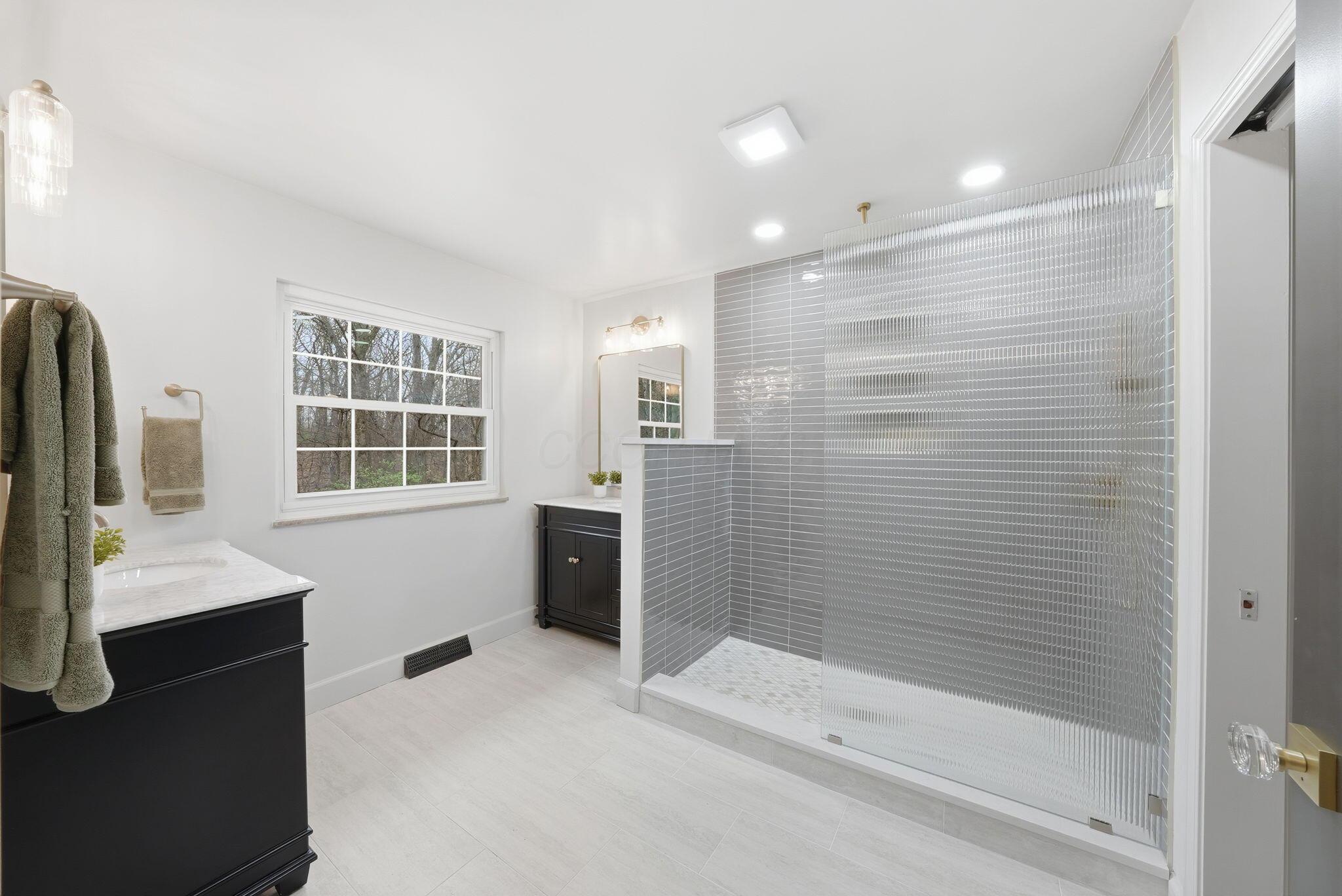 4445 Central College Road Westerville, OH 43081 - Photo 5 of 80 Primary Bathroom with dual vanities - no need to share!