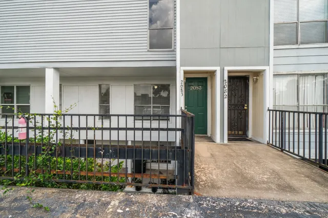 a view of a house with a porch