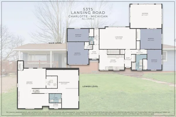 $284,900 | 5375 Lansing Road, Potterville, MI 48876