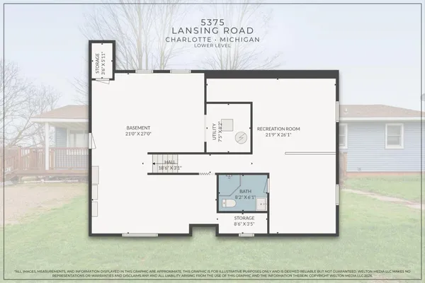 $284,900 | 5375 Lansing Road, Potterville, MI 48876