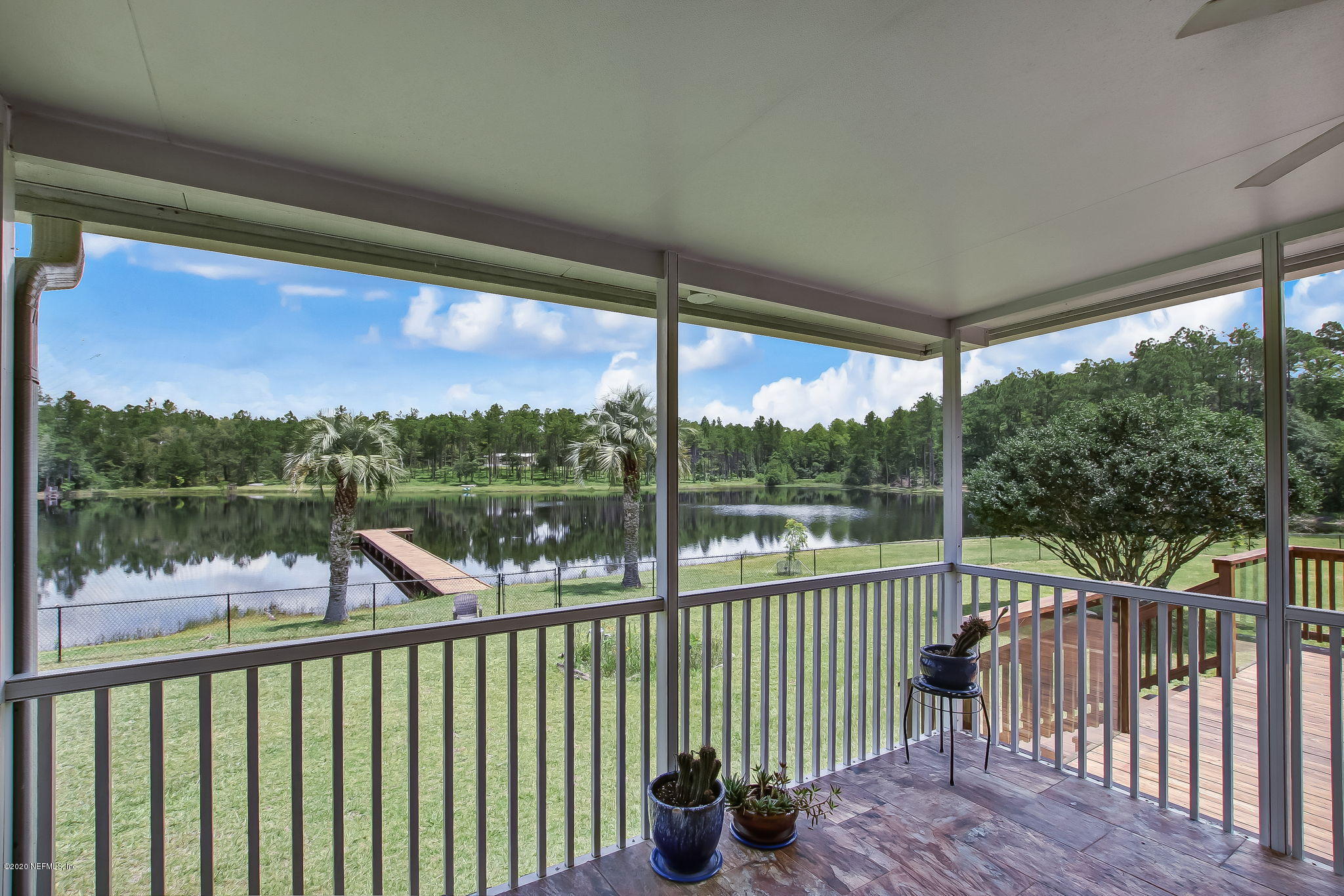 18261 Antler Road Hilliard, FL 32046 - Photo 23 of 32 a view of a city from a balcony