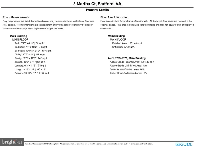 $380,000 | 3 Martha Court, Stafford, VA 22554