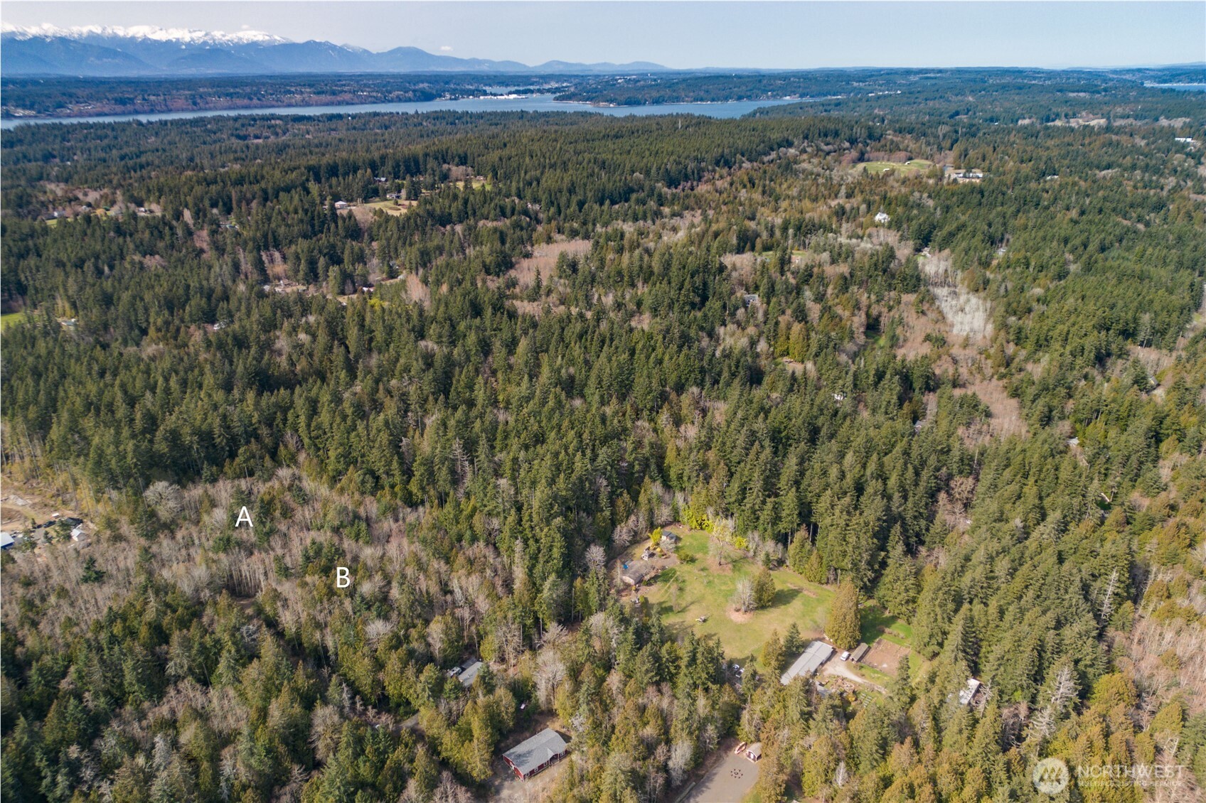 8679 Northeast Fox Den Lane, Unit LOT B Bainbridge Island, WA 98110 - Photo 4 of 12 a view of a lush green field