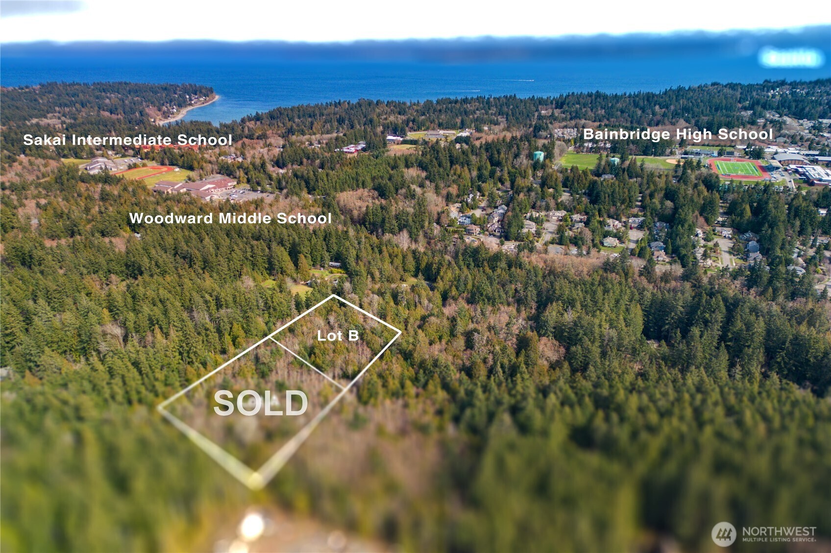 8679 Northeast Fox Den Lane, Unit LOT B Bainbridge Island, WA 98110 - Photo 8 of 12 a view of city and mountain