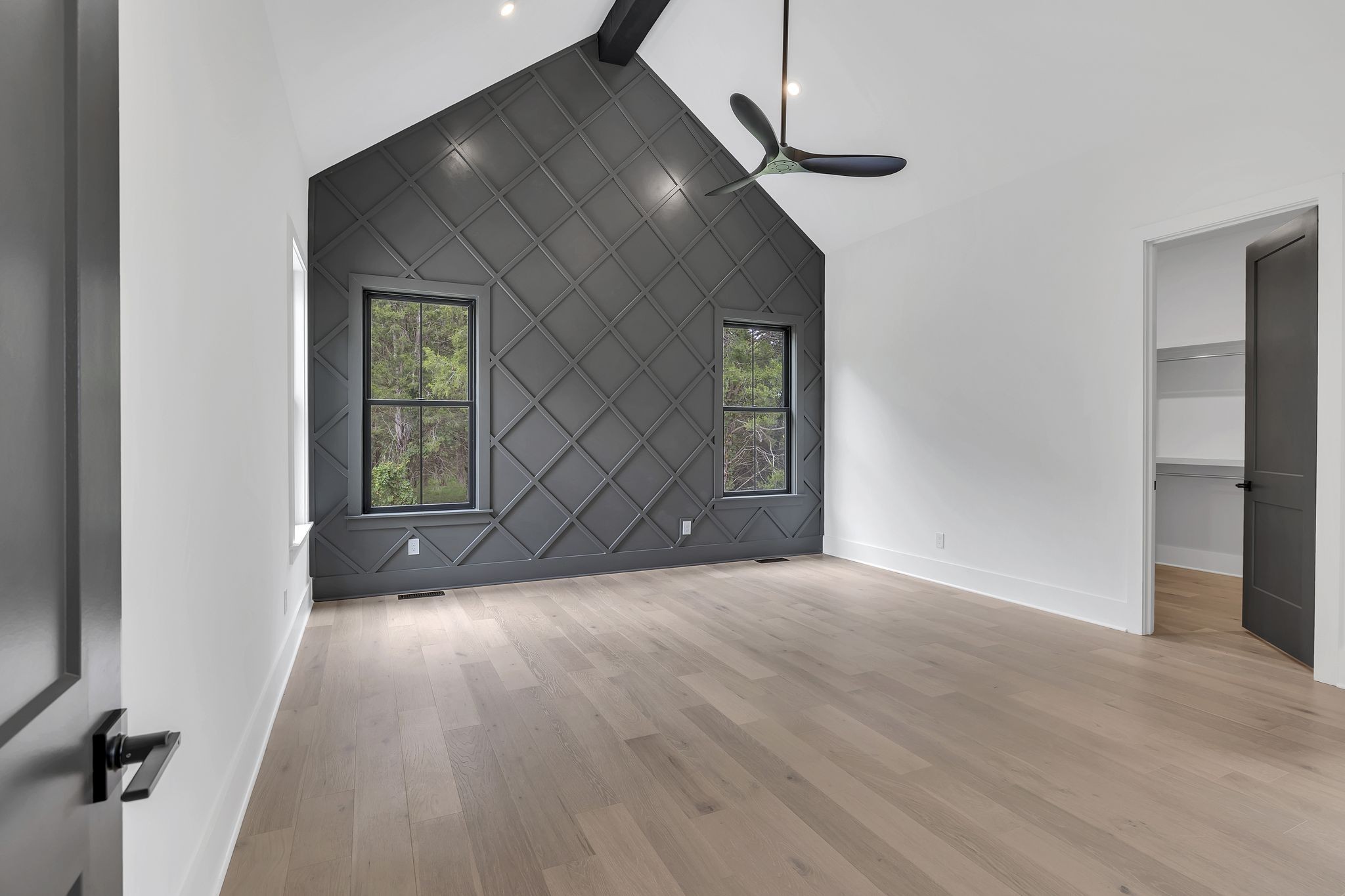 1607 Martha Washington Way Murfreesboro, TN 37130 - Photo 24 of 43 a view of an empty room with wooden floor and a window
