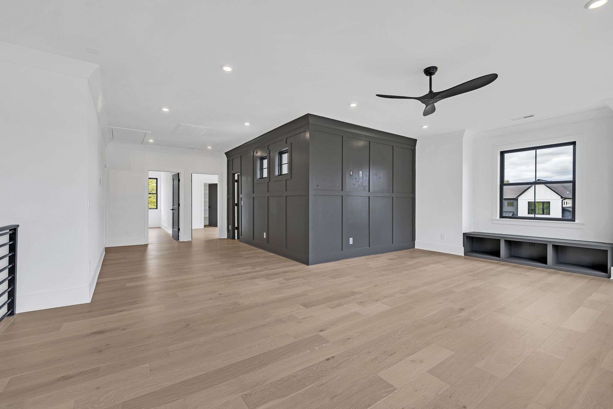 1607 Martha Washington Way Murfreesboro, TN 37130 - Photo 34 of 43 a view of an empty room with a window and wooden floor