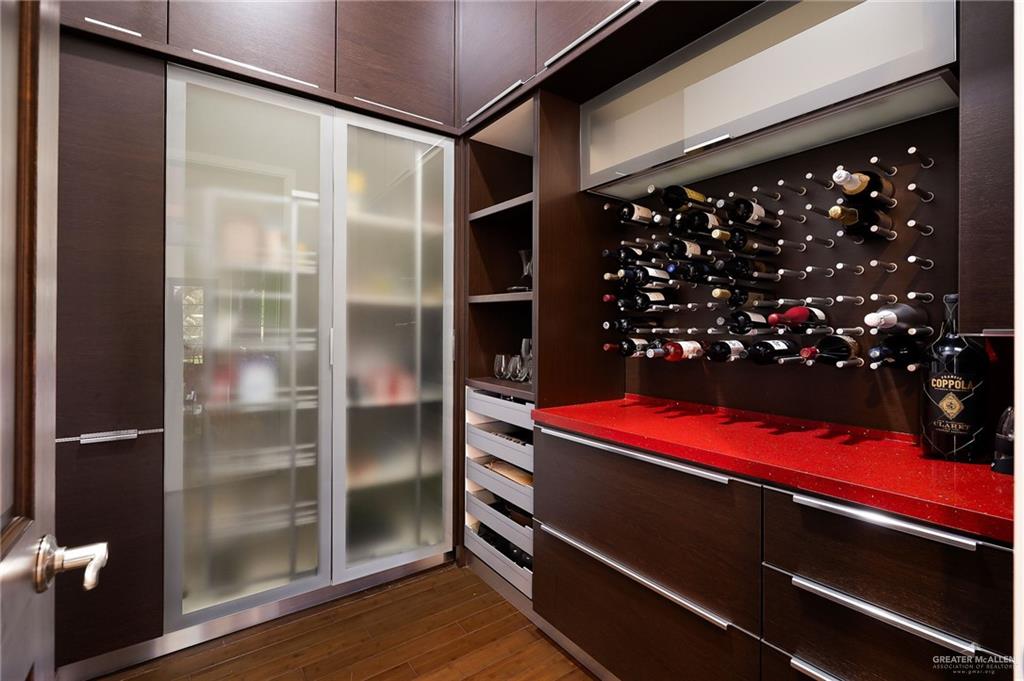 8901 North 2nd Street McAllen, TX 78504 - Photo 9 of 40 Custom Crafted Italian cabinetry - Wine Room