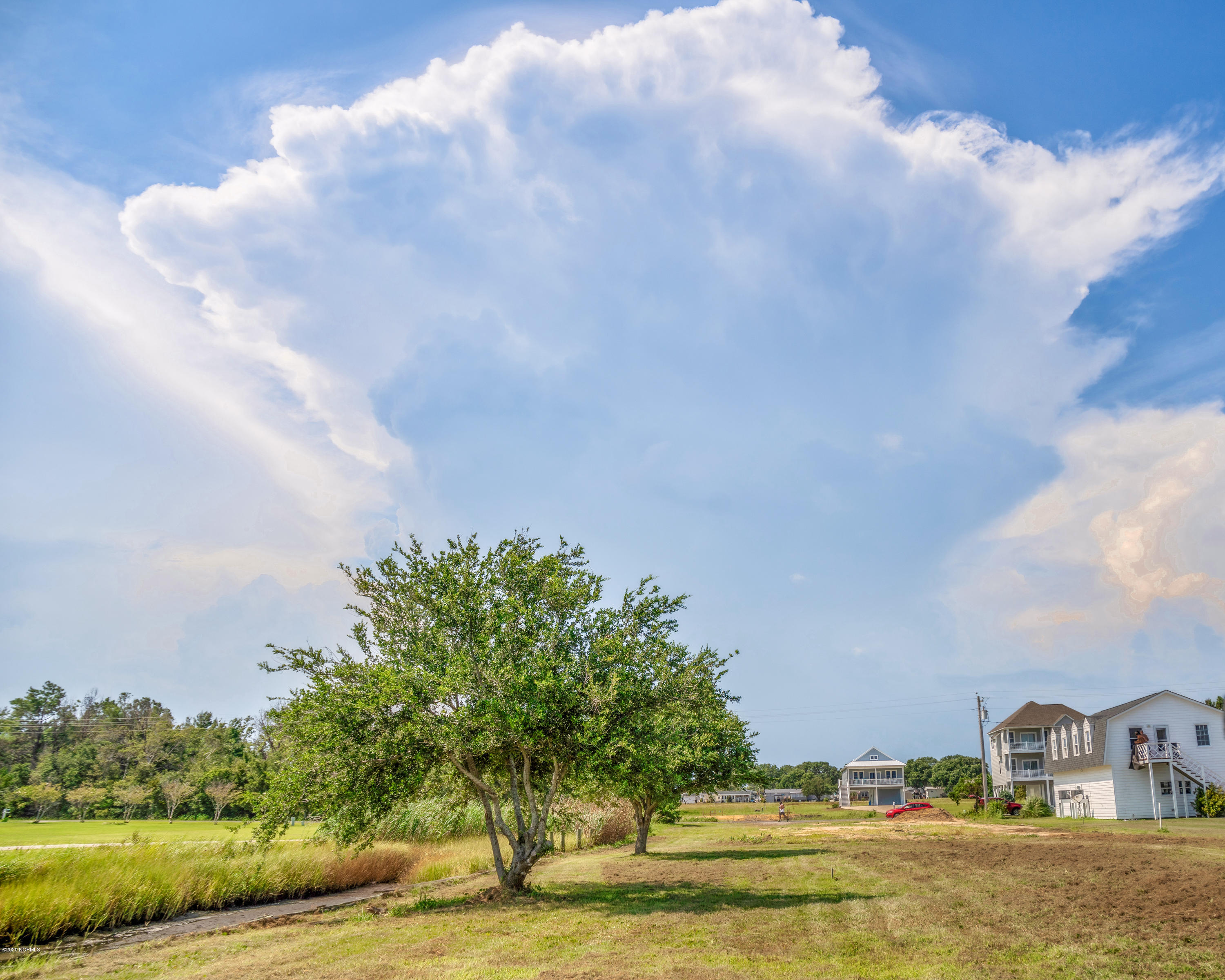 271 Live Oak Road Newport, NC 28570 - Photo 11 of 11 Back of lot looking toward the front of the lot