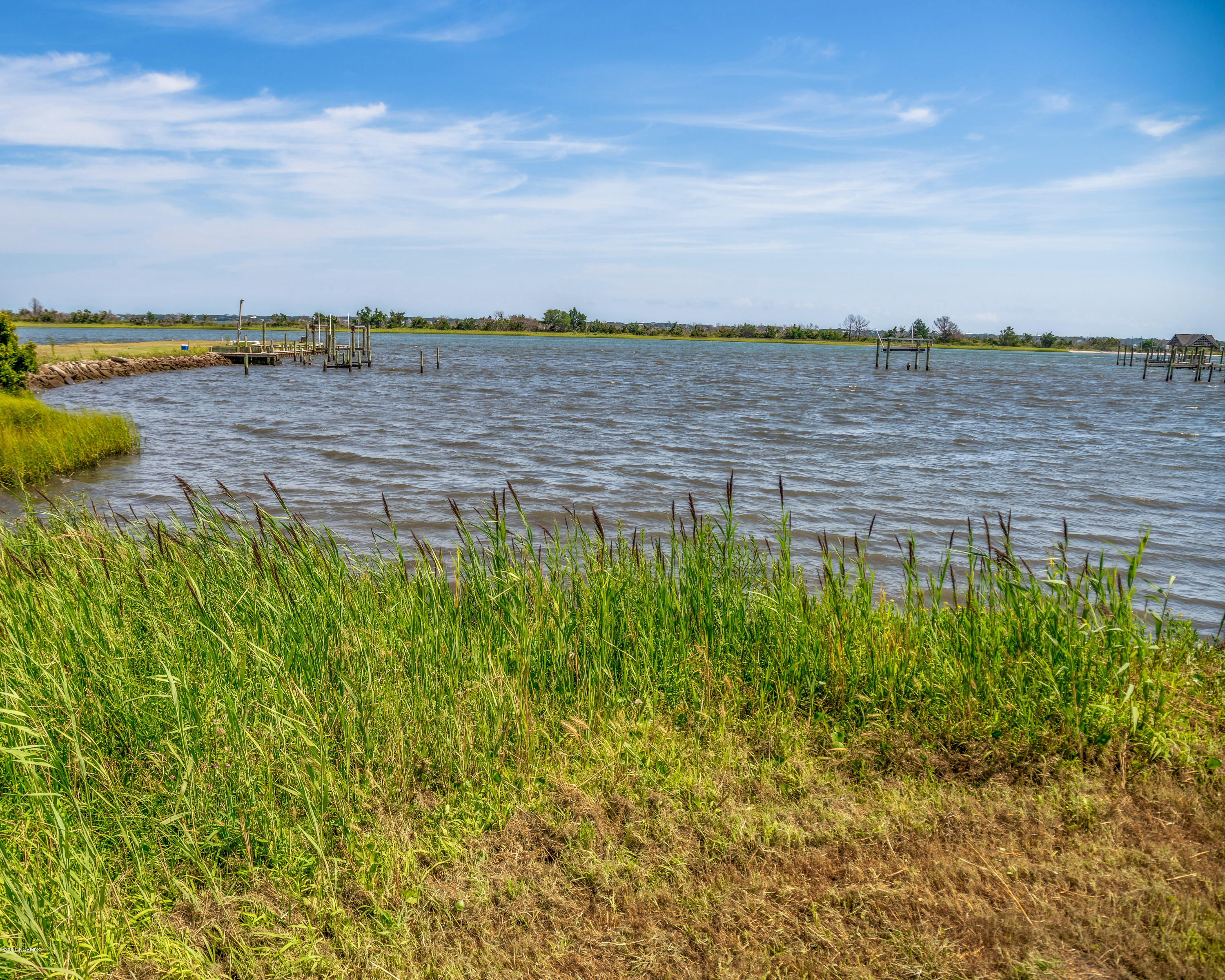 271 Live Oak Road Newport, NC 28570 - Photo 6 of 11 Waterfront at high tide