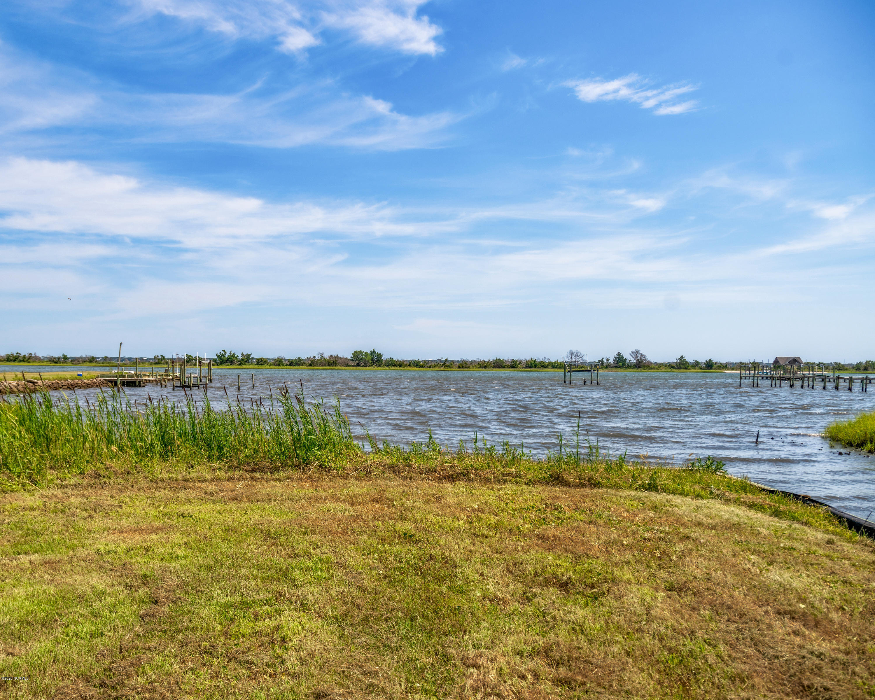271 Live Oak Road Newport, NC 28570 - Photo 7 of 11 Waterfront and beginning of canal