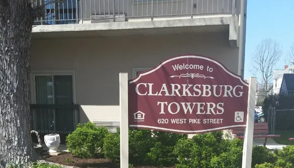 a sign on the side of a building