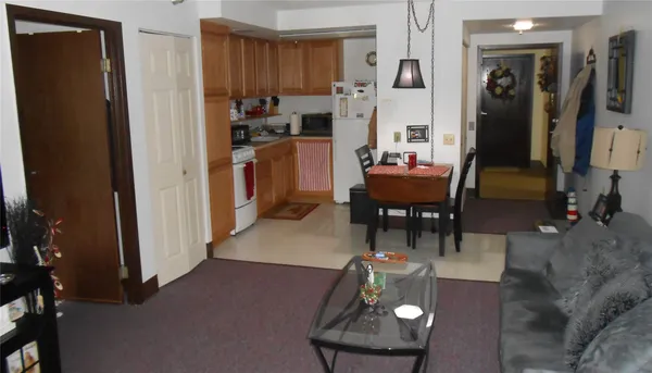 a car parked in front of a building