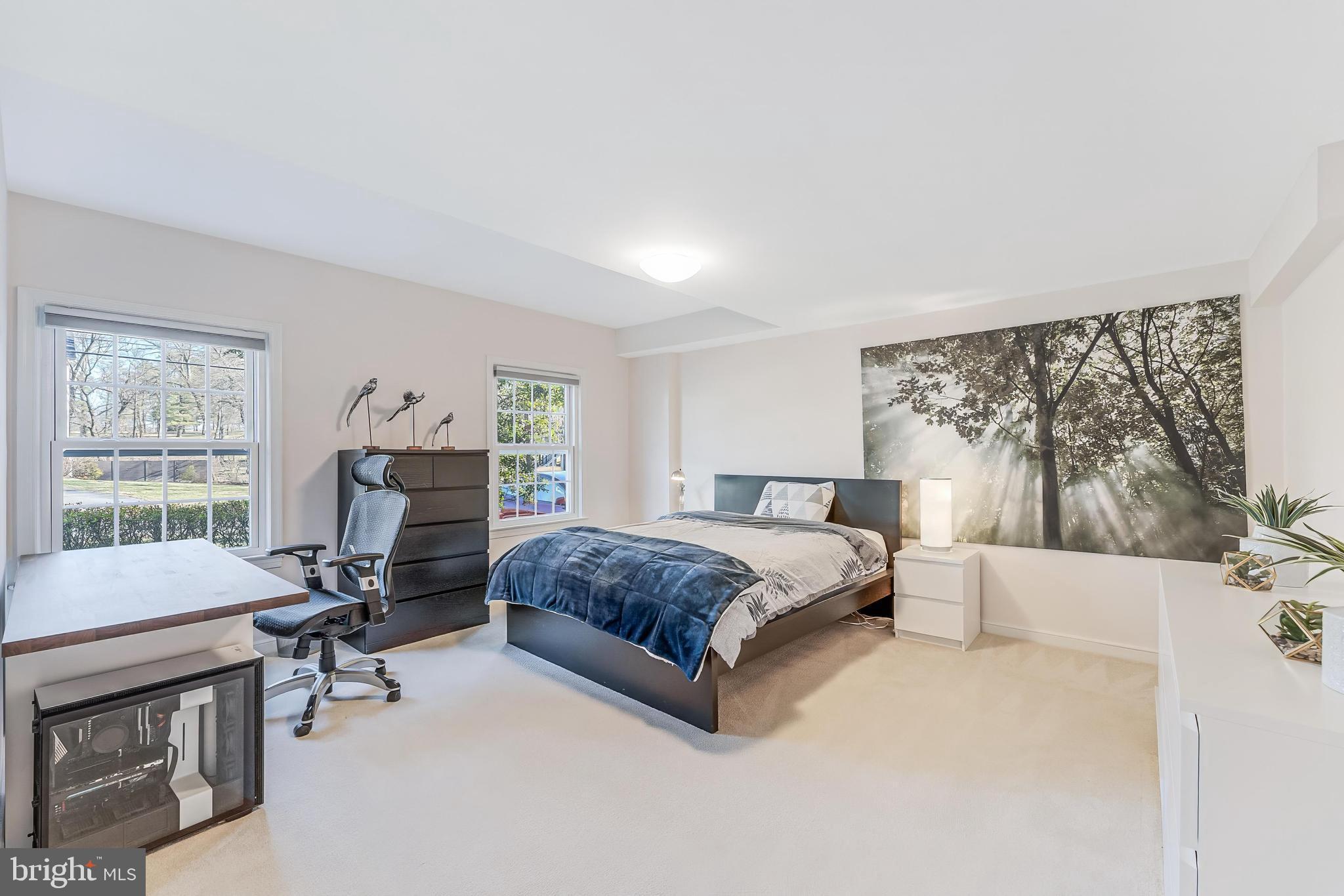 9908 Carter Road Bethesda, MD 20817 - Photo 30 of 51 Bedroom two on first-lower level; bath adjacent