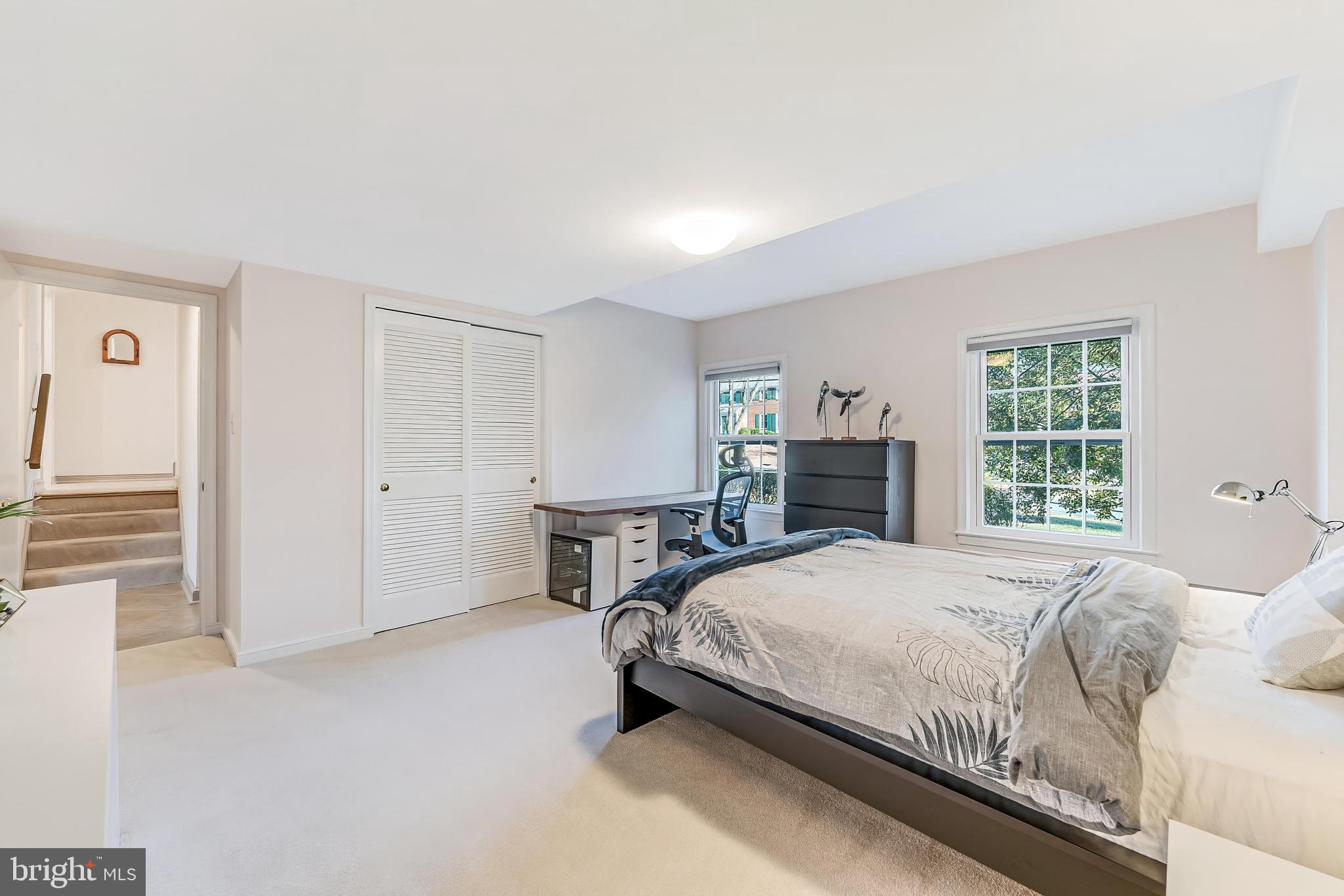 9908 Carter Road Bethesda, MD 20817 - Photo 31 of 51 Bedroom two features carpet & double closet