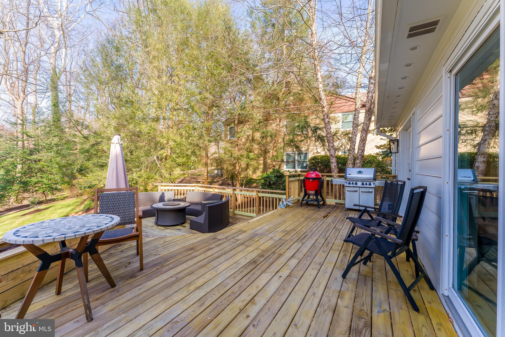 9908 Carter Road Bethesda, MD 20817 - Photo 46 of 51 Direct access to deck off of main level & 1st LL