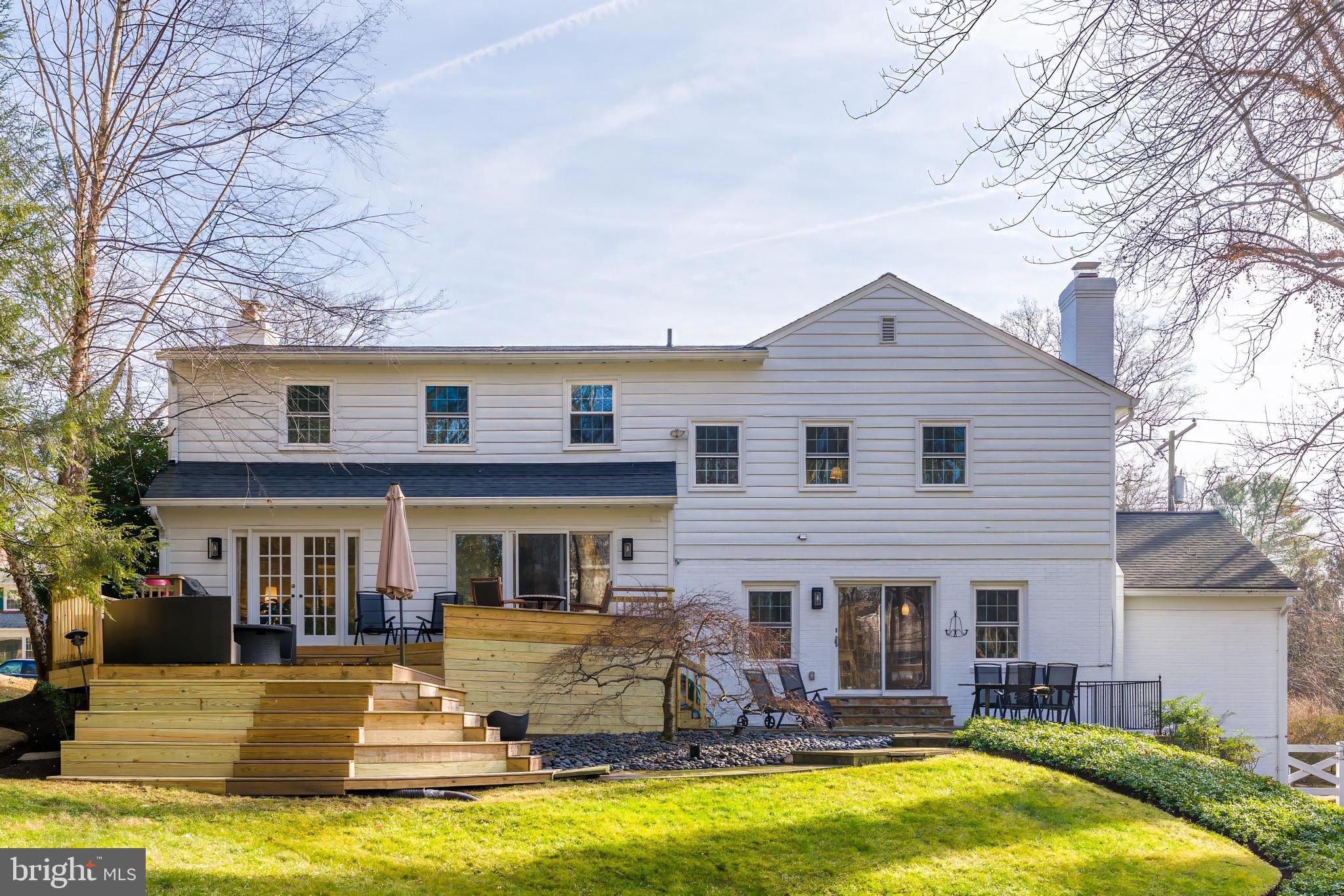 9908 Carter Road Bethesda, MD 20817 - Photo 5 of 51 Multi-tiered deck to relax & entertain