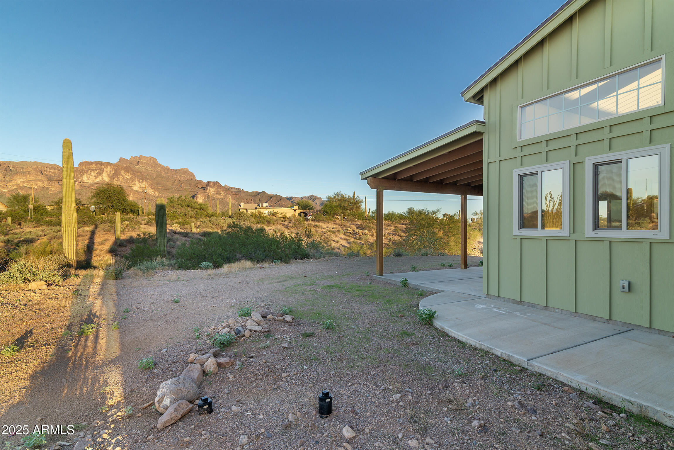 4129 East Roundup Street Apache Junction, AZ 85119 - Photo 23 of 42 a view of a backyard