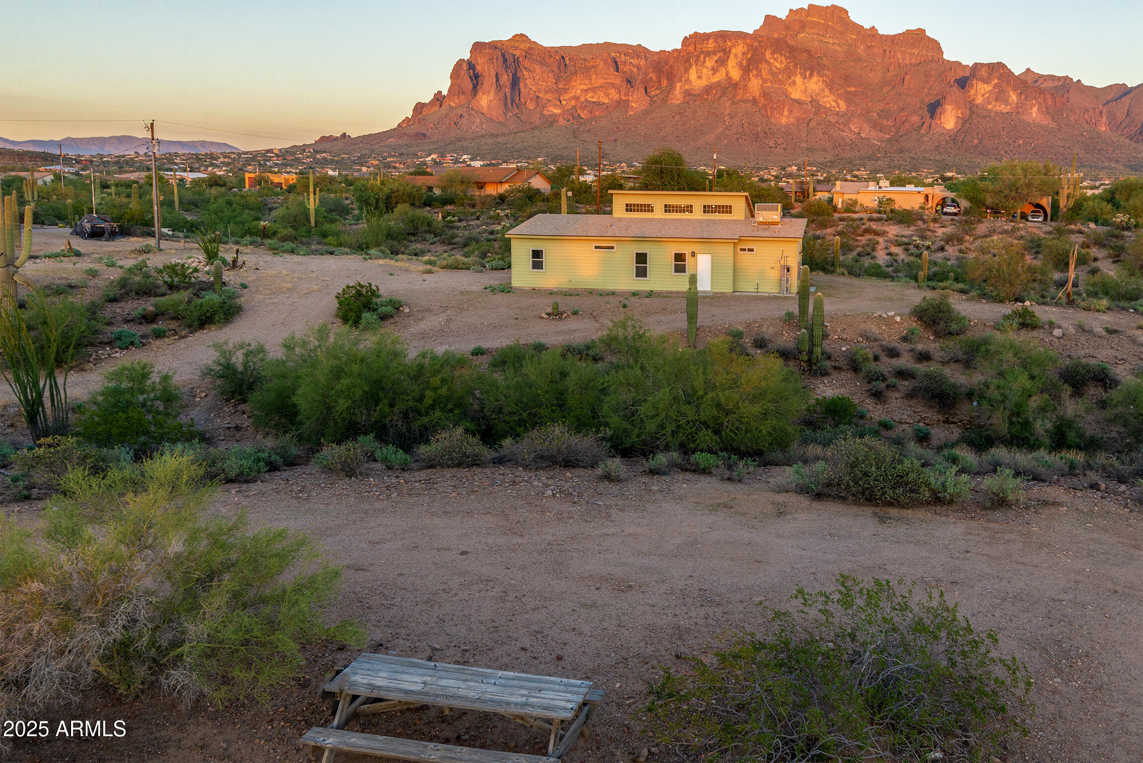 4129 East Roundup Street Apache Junction, AZ 85119 - Photo 37 of 42 a view of a lake with a mountain