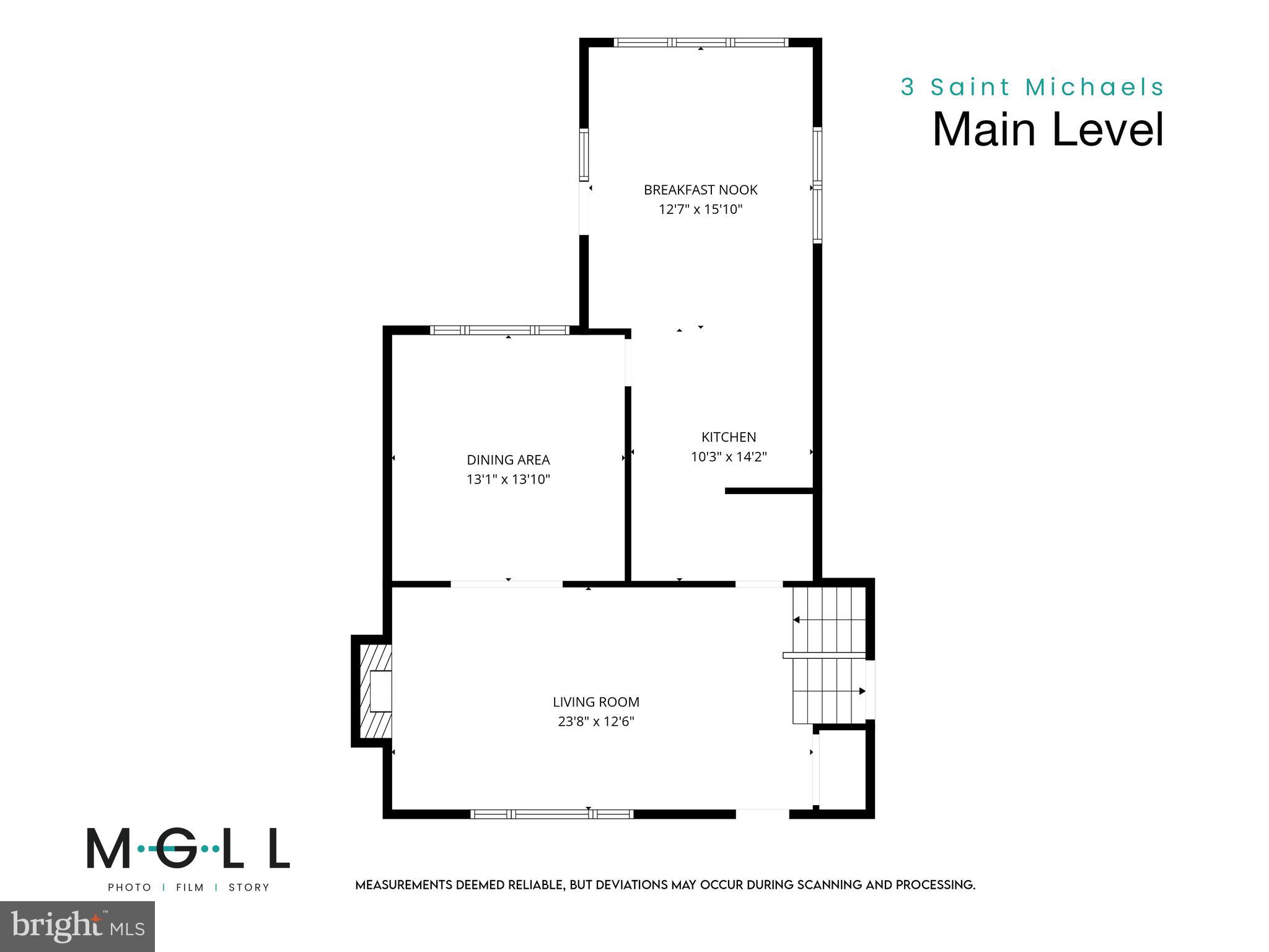 3 St Michaels Way Baltimore, MD 21212 - Photo 62 of 65 Floor plan - Main Level