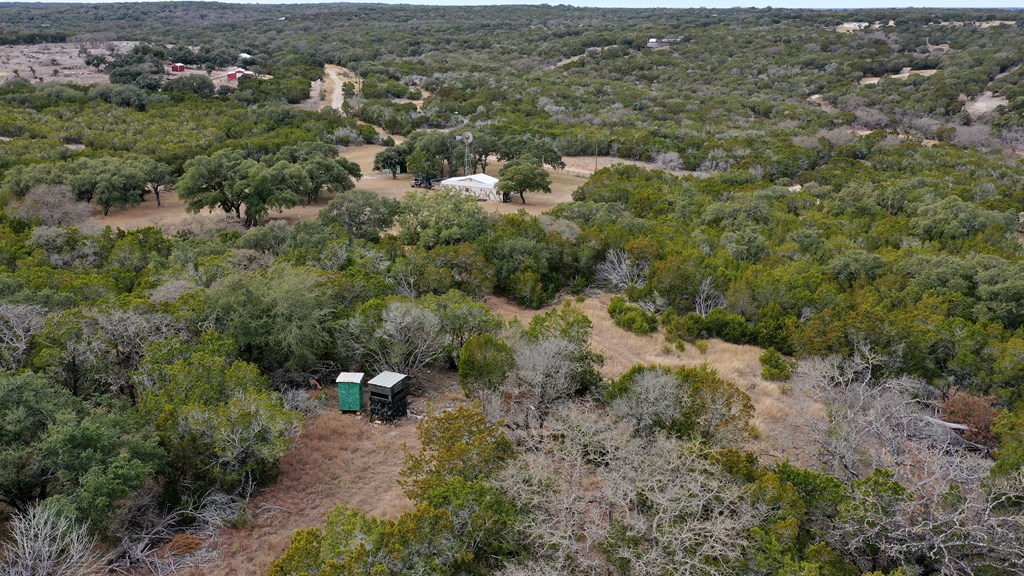 180 Bee Hive Road Hunt, TX 78024 - Photo 13 of 27 an aerial view of a house with a yard