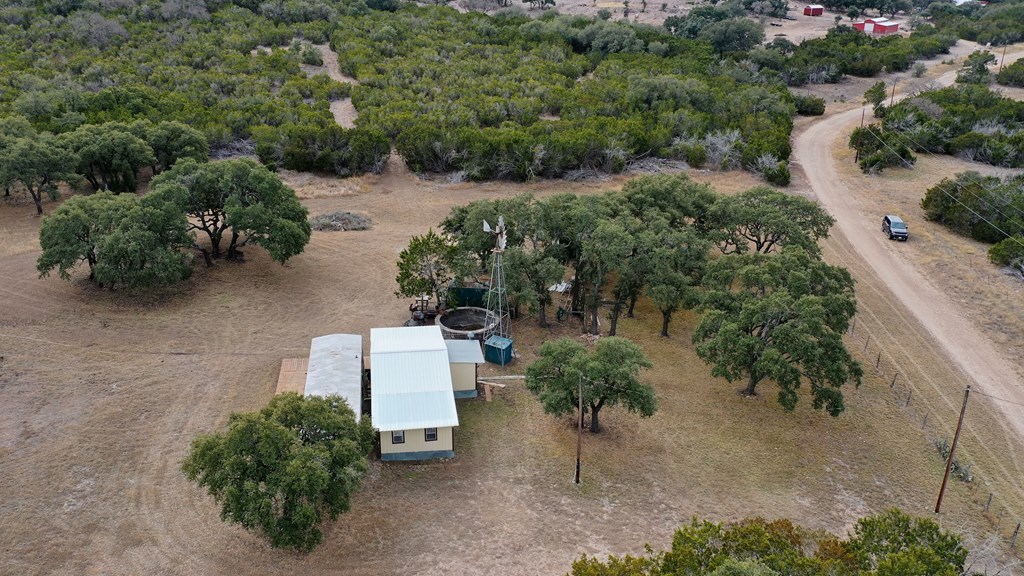 180 Bee Hive Road Hunt, TX 78024 - Photo 18 of 27 an aerial view of a house with a yard