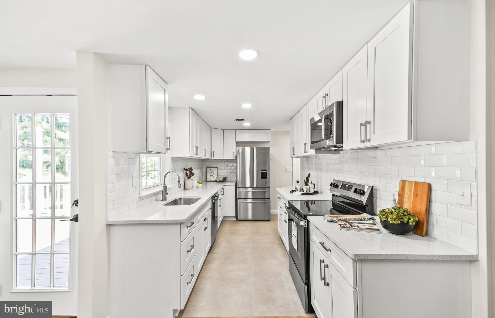 2528 Monocacy Bottom Road Adamstown, MD 21710 - Photo 34 of 61 Updated galley kitchen with clean finishes.