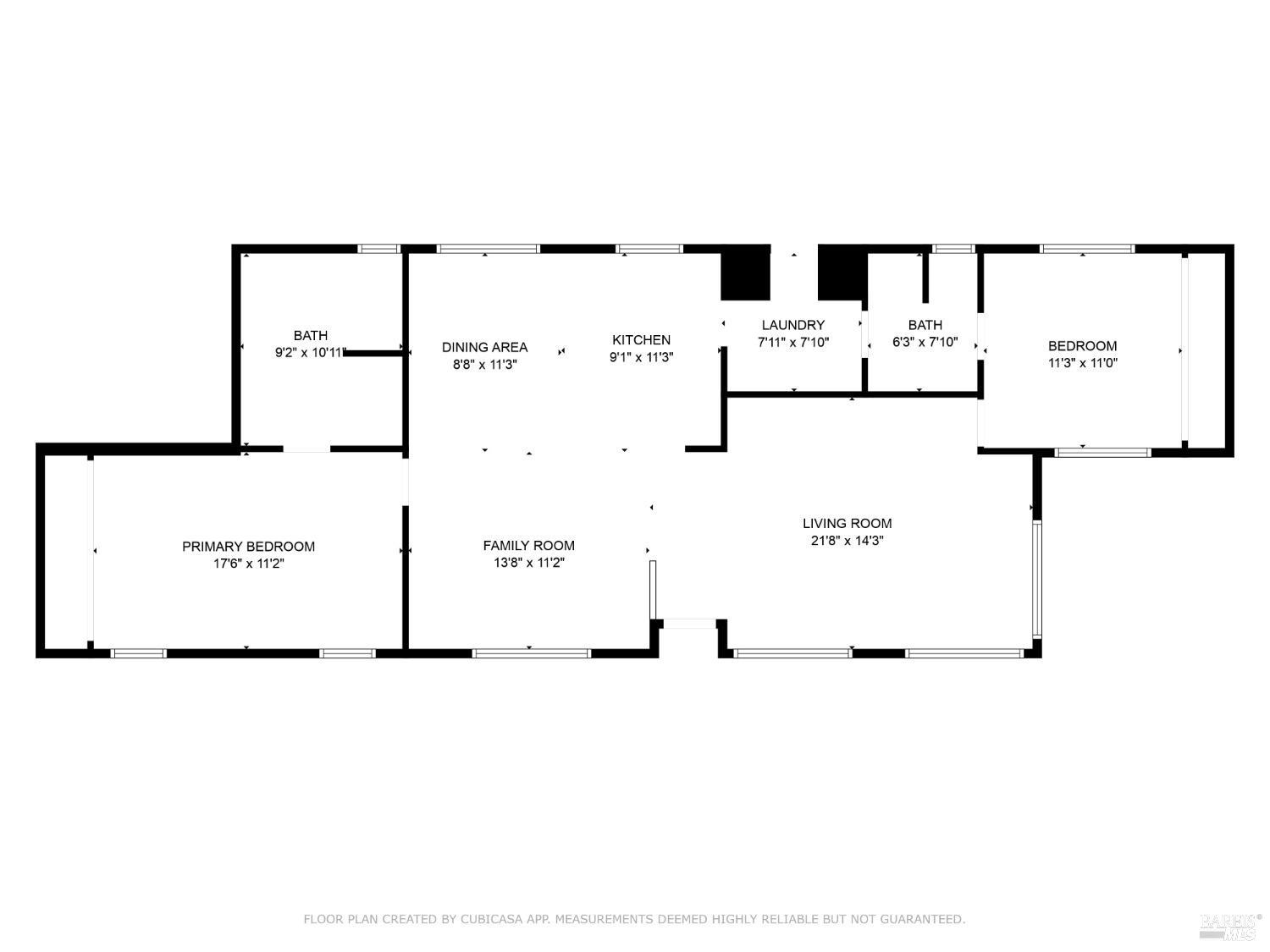 6004 Monticello Road, Unit 10 Napa, CA 94558 - Photo 3 of 41 a picture of a floor plan