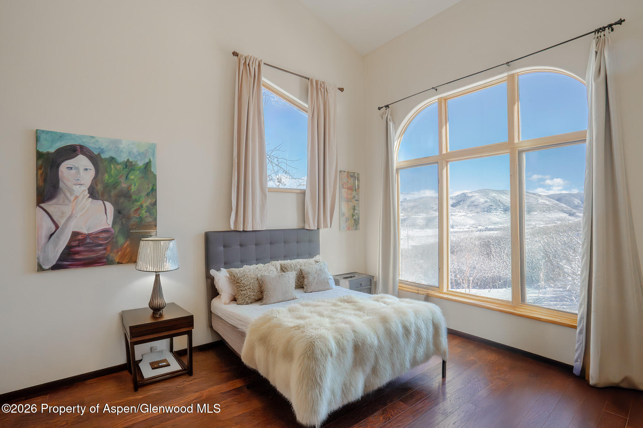 2310 Juniper Hill Road Aspen, CO 81611 - Photo 18 of 50 a bedroom with a bed and window