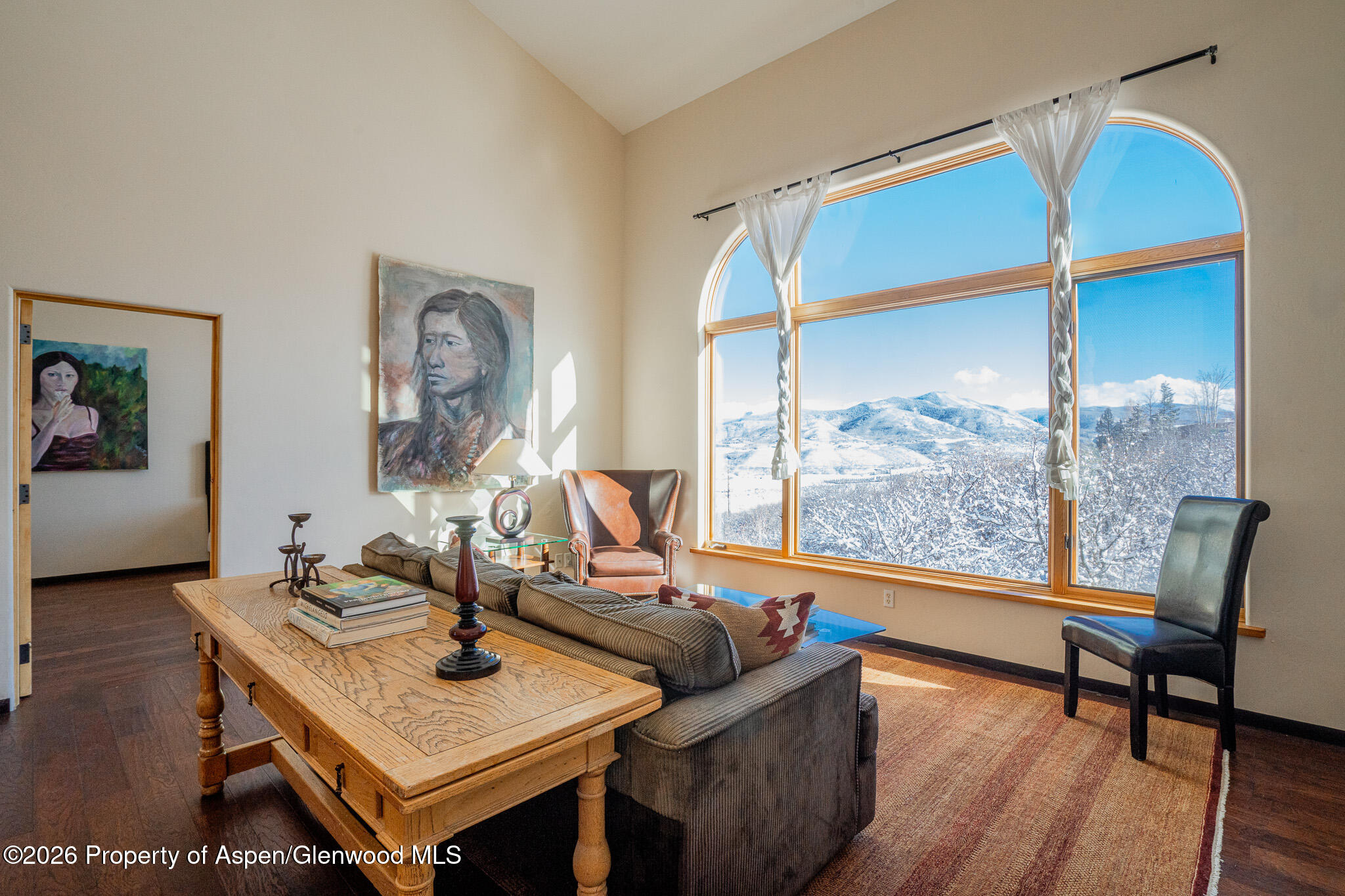 2310 Juniper Hill Road Aspen, CO 81611 - Photo 24 of 50 a living room with furniture and a window