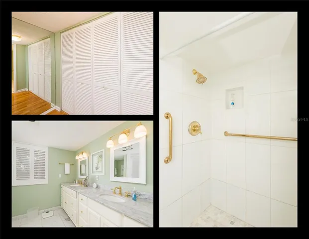 a view of a lake with building in front of it