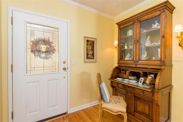 view of living room with furniture and large window
