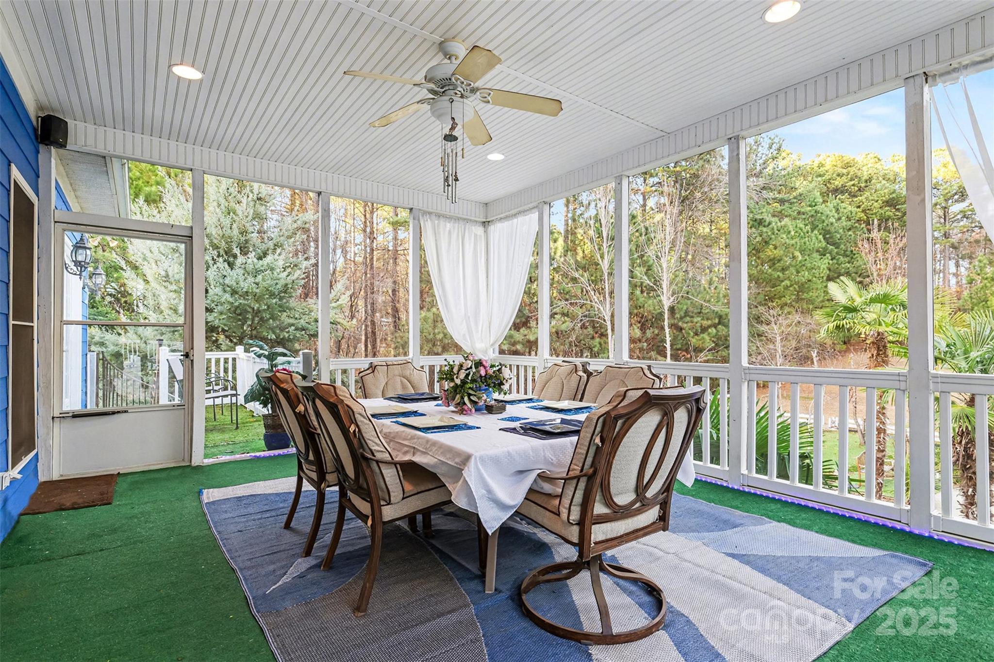 5418 Commodore Place Clover, SC 29710 - Photo 31 of 48 a view of a dining room with furniture window and wooden floor