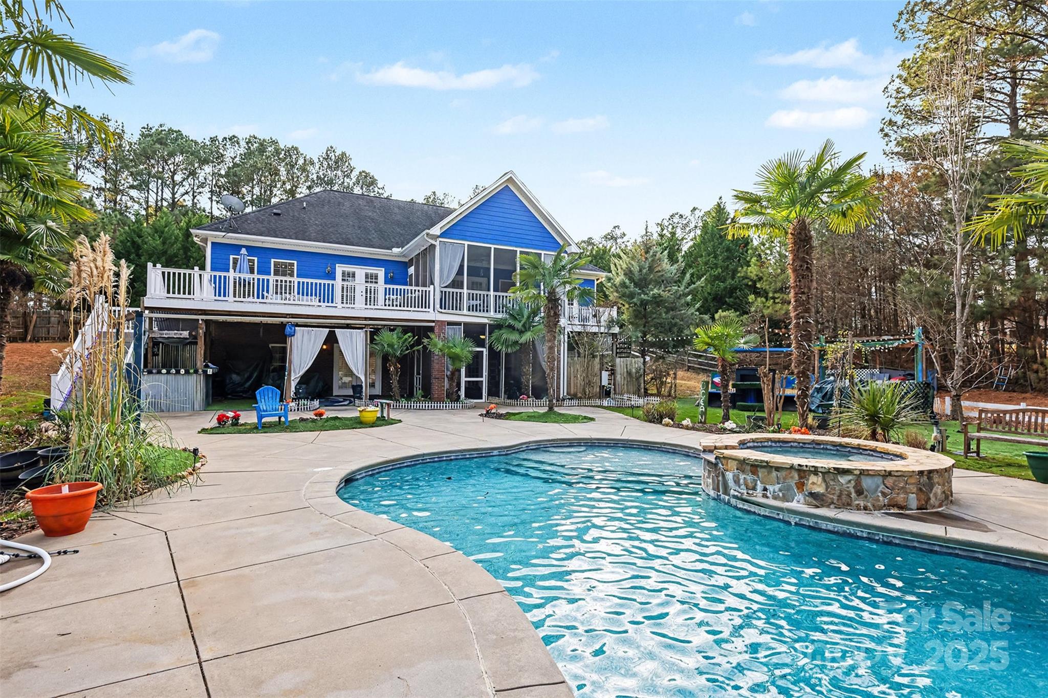 5418 Commodore Place Clover, SC 29710 - Photo 38 of 48 a view of a house with backyard and sitting area