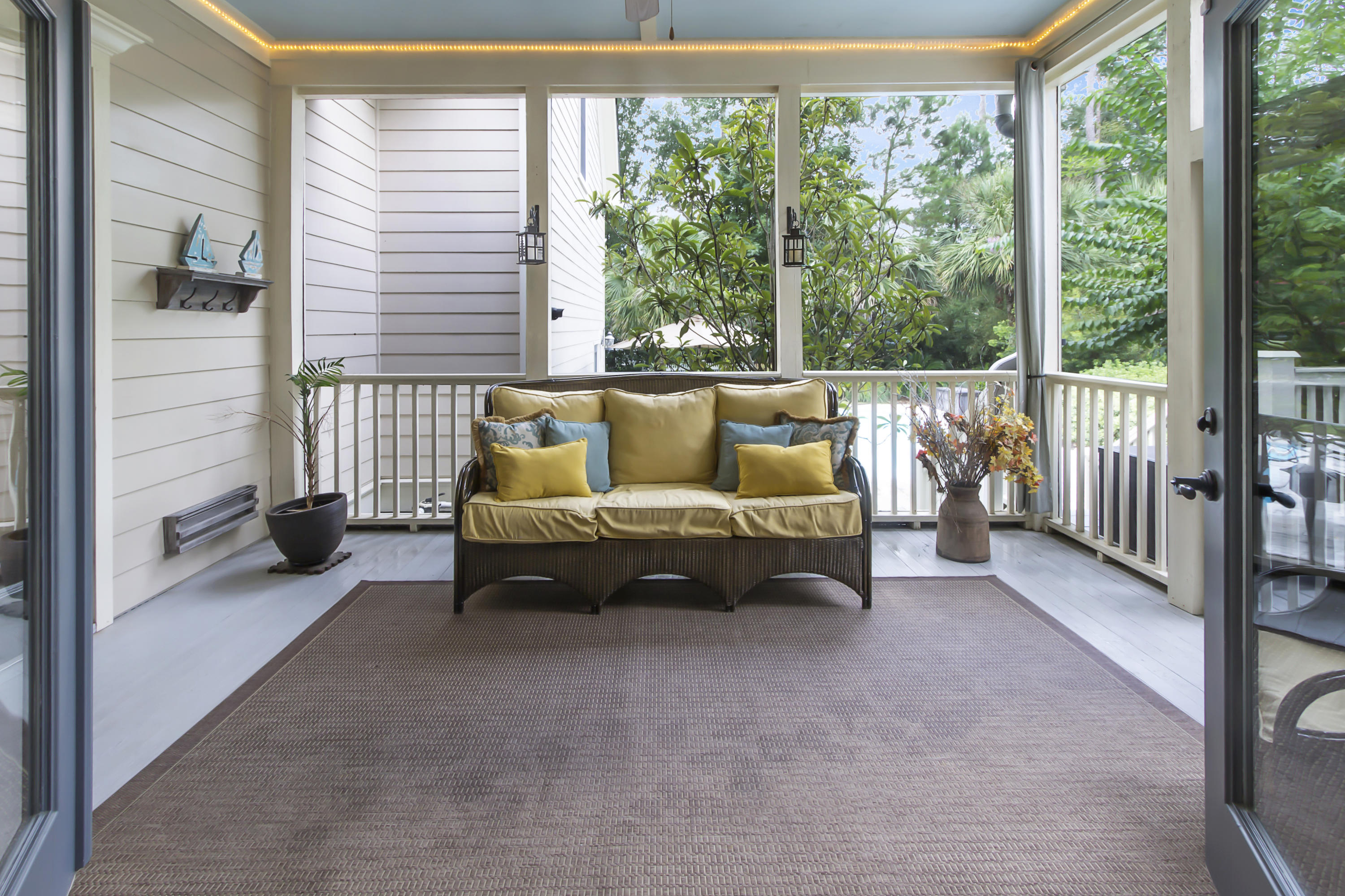 3605 Henrietta Hartford Road Mount Pleasant, SC 29466 - Photo 17 of 57 Double doors to screened porch